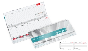 Tischquerkalender 2024 Tempo Register