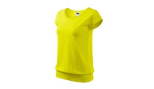 CITY 120 ladies t-shirt - lemon yellow