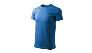 BASIC 129 mens t-shirt - azure blue
