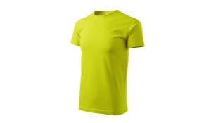 BASIC 129 mens t-shirt - lemon green