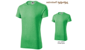 FUSION 163 mens tshirt - mottled green