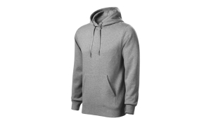 CAPE 413 mens sweatshirt - mottled dark grey