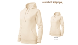 CAPE 413 ladies sweatshirt - almond