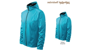 COOL 515 men's softshell jacket - turquoise