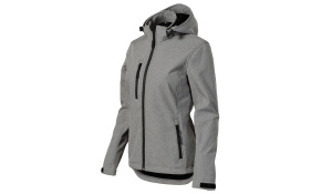 PERFORMANCE 521 ladies softshell jacket - dark gray mottled