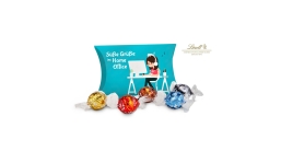 Geschenkartikel / Präsentartikel: Lindt Süße Grüße ins Home-Office