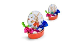 Geschenkartikel / Präsentartikel: Schokoladendose Osterhase