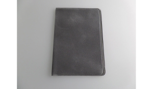 Driving licence wallet 5-fold Foil Velours gray