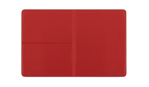 Driving licence wallet Euro with inset foil Normal red