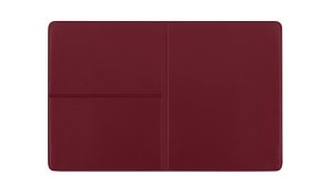 Driving licence wallet Euro with inset foil Normal burgundy