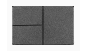 Driving licence wallet Euro with inset foil Reflex anthracite