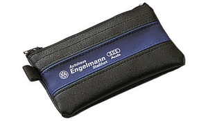 Key wallet ColourLogo blue stripe