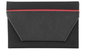 Driving licence wallet Colour Stripe black/red