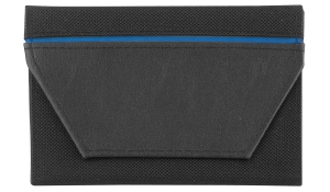 Driving licence wallet Colour Stripe black/blue
