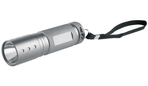 LED MegaBeam flashlight Go3Watt titanium