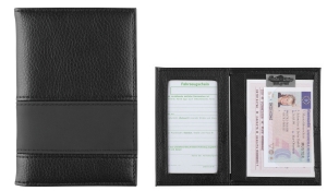 Driving licence wallet LookPlus black