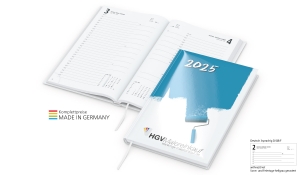 Buchkalender 2025 Basic Cover-Star inklusive Digitaldruck