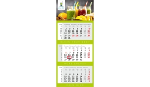 3-month calendar 2025 Centrum 3