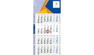 4-month calendar 2025 Logic 4 Post A