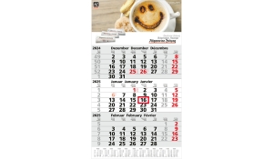 3-month calendar 2025 Primus 3 A