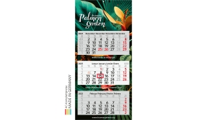 3-month calendar 2025 Profil 3 recycling