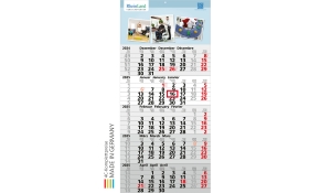 5-month calendar 2025 Quintus 5 including advertising printing