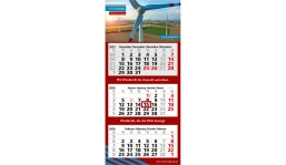 3-Monatskalender 2026 Maxi 3