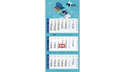 3-Monatskalender 2026 Maxi Light 3 Standard