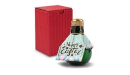 Small sparkling wine Happy Easter - gift box red, 125 ml