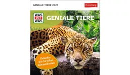 advertising calendar: WHAT IS WHAT genius animals postcard calendar 2027