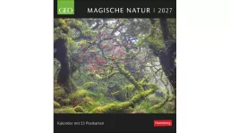 advertising calendar: GEO magic nature postcard calendar 2027