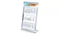 3-month calendar 2027 Desktop 3 Steel 1-year