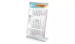 4-month calendar 2027 Desktop 4 Steel 2-years