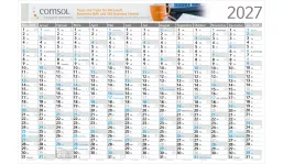 Wall Planners 2027 Horizon M