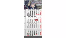 4-Monatskalender 2027 Mega 4 B