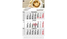 3-month calendar 2027 Primus 3 Post A