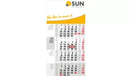 4-Monatskalender 2027 Square 4 Post