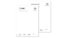 Briefbogen OPEL