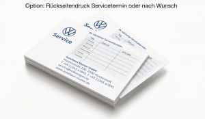 Terminkarten 2 VW Service