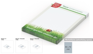 sticky note pad Basic 50 x 72 mm bestseller