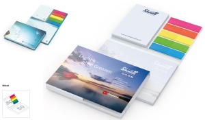 Haftnotiz-Set: Kombi-Set Brüssel Softcard Individuell