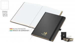 Notebook Gold-Book Tivoli-Soft including gold embossing