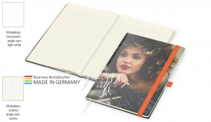 Notizbuch Match-Book White