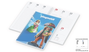Buchkalender 2024 Media Wire-O Polyprop