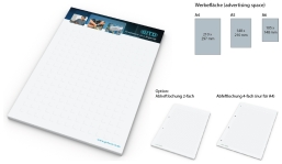 Schreibblock Bestseller 100 Blatt