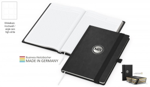 Notebook Silver-Book Tivoli-Soft including silver embossing