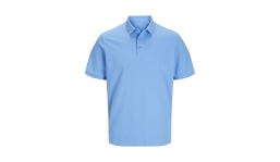 JACK & JONES - True Polo BLK7556  - AZURE BLUE