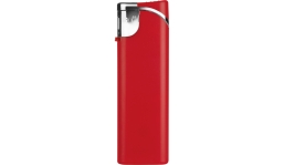 GO Slider Matt Piezo Feuerzeug rot