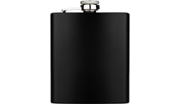ZORR Flachmann 7 OZ/198,1 ml schwarz matt