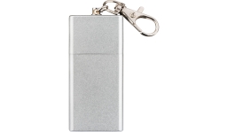 ZORR Taschenascher silber
